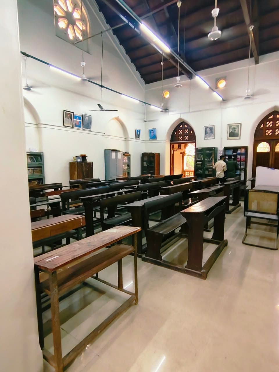 Lecture Hall at Secondary Training College, from the college-supplied photograph collection
