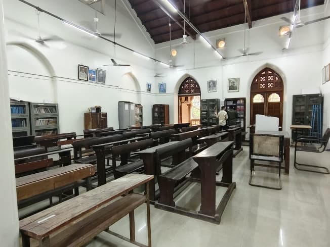 Lecture Hall at Secondary Training College, from the college-supplied photograph collection