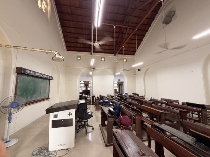 Lecture Hall at Secondary Training College, from the college-supplied photograph collection