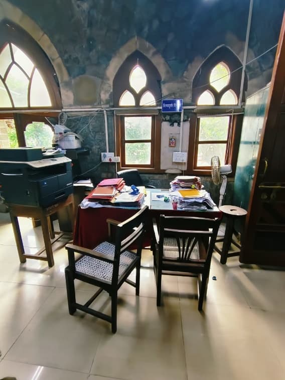 Office at Secondary Training College, from the college-supplied photograph collection