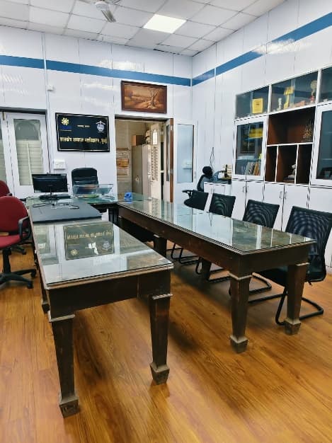 Principal’s Cabin at Secondary Training College, from the college-supplied photograph collection