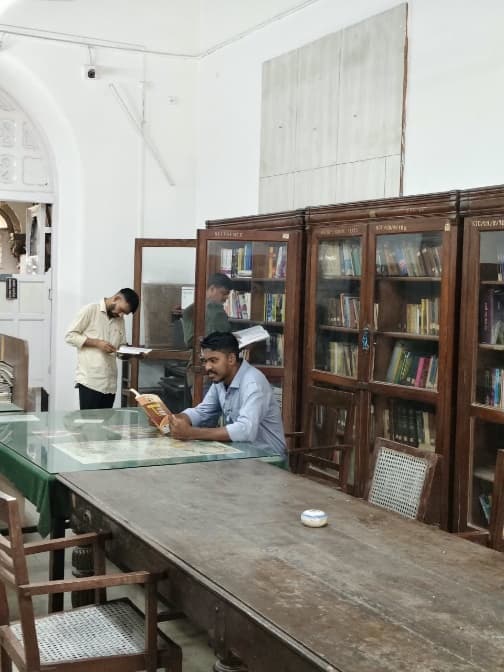 Reading Room at Secondary Training College, from the college-supplied photograph collection
