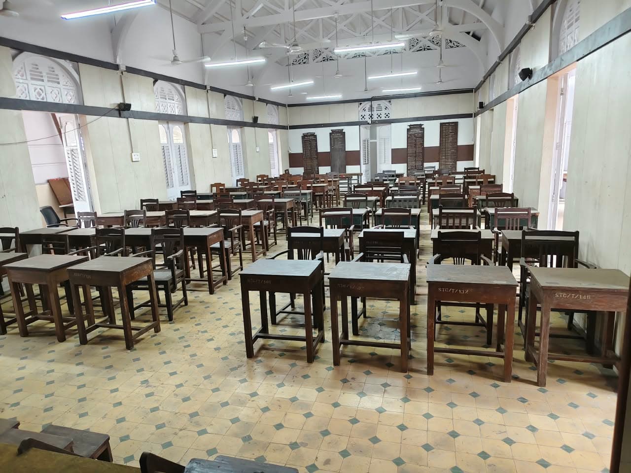 Seminar Room at Secondary Training College, from the college-supplied photograph collection