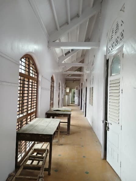 Visitor Room at Secondary Training College, from the college-supplied photograph collection