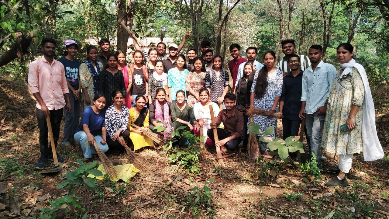 Social service activities at Shantivan camp