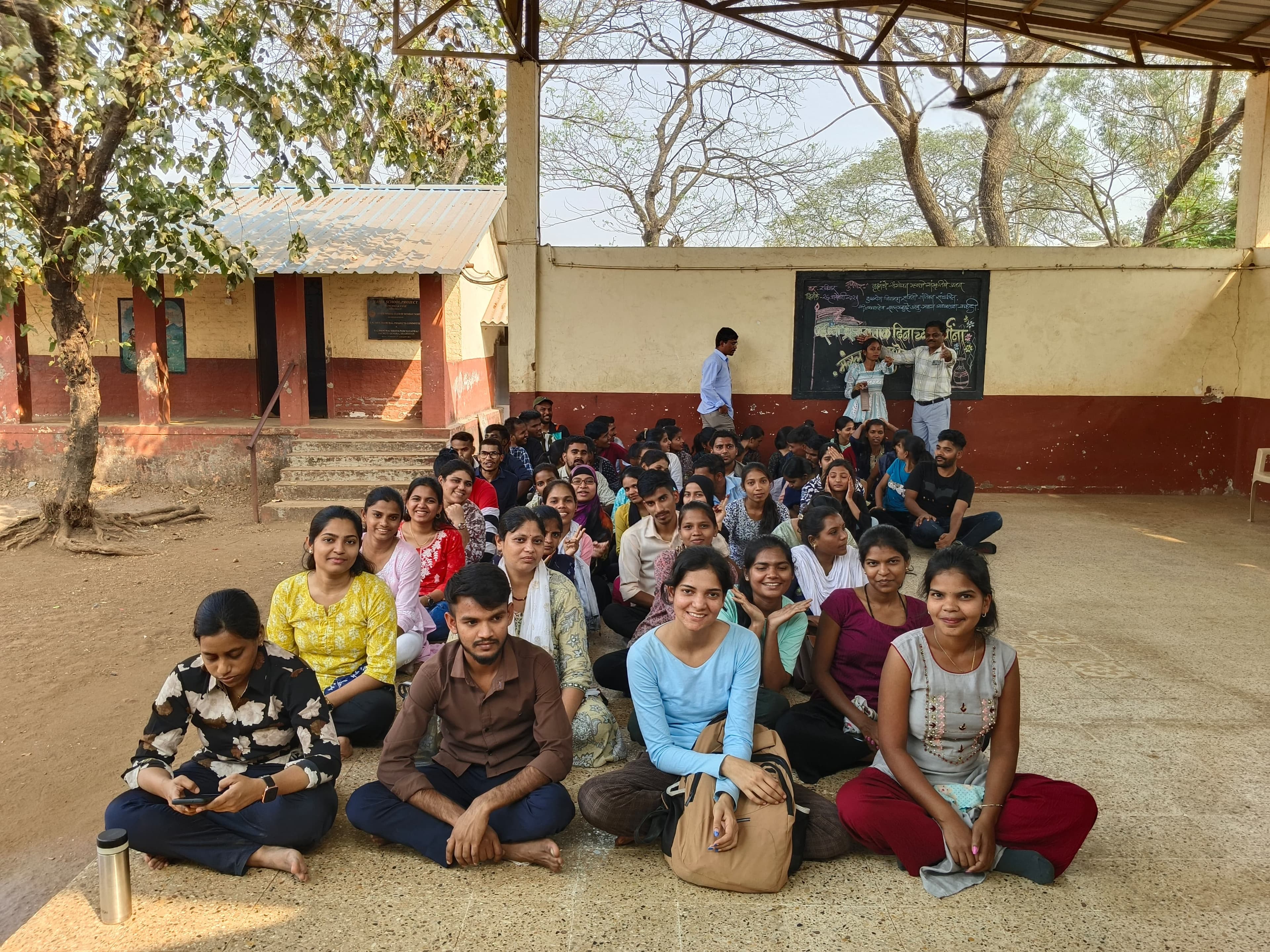Social Service Camp participants group photo